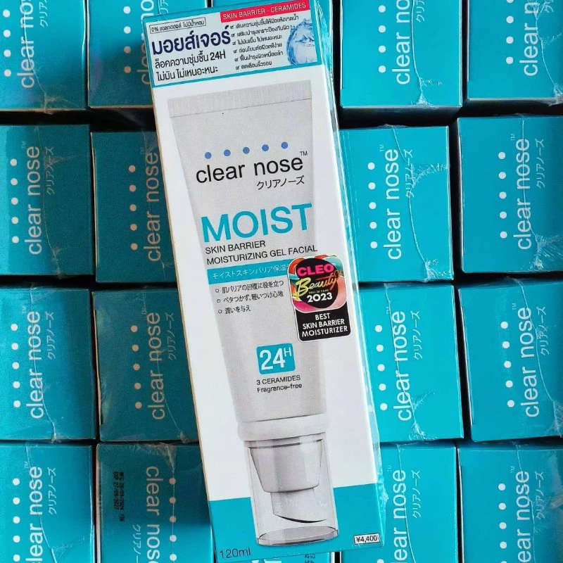 [โปรแรง]มอยส์บูสเตอร์เคลียร์โนส Clear Nose Skin Barrier Moisturizing Gelใหม่ล่าสุด! มอยส์เคลียร์โนส ขนาด 120ml