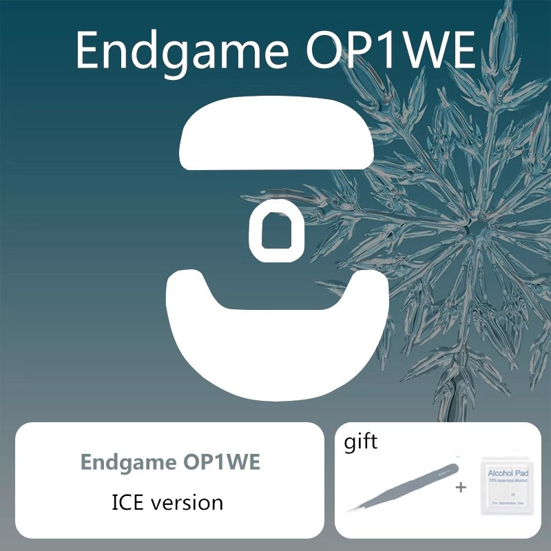 1 ชุด Ultraglide เมาส์สเก็ตสําหรับ Endgame OP1WE OP1 8K OP1W 4K V1 V2 ควบคุมความเร็วเมาส์ฟุต ICE รุ่