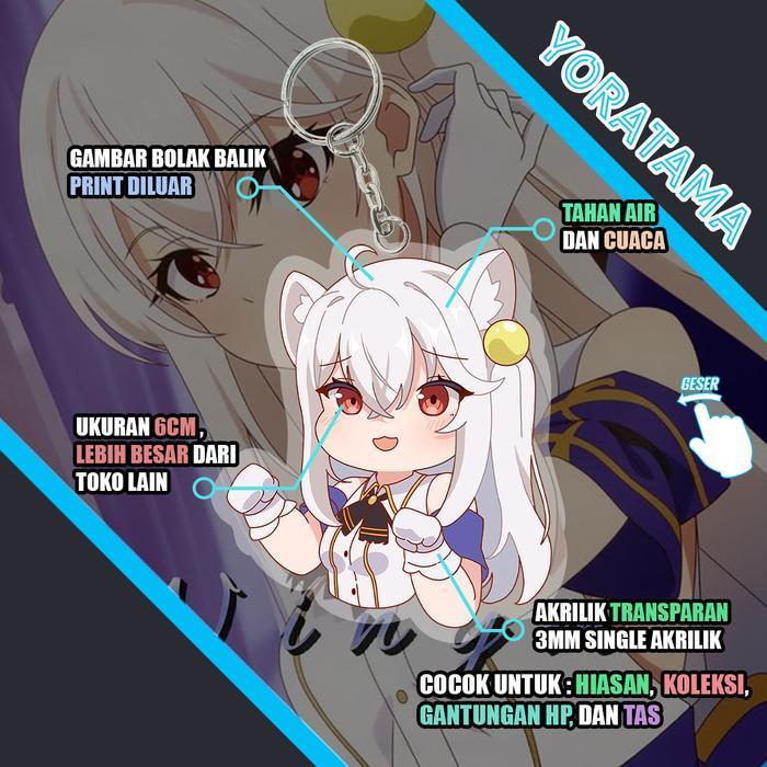 Gantungan Kunci Ninym Ralei Tensai Ouji no Akiji, พวงกุญแจ Lucu อะนิเมะ