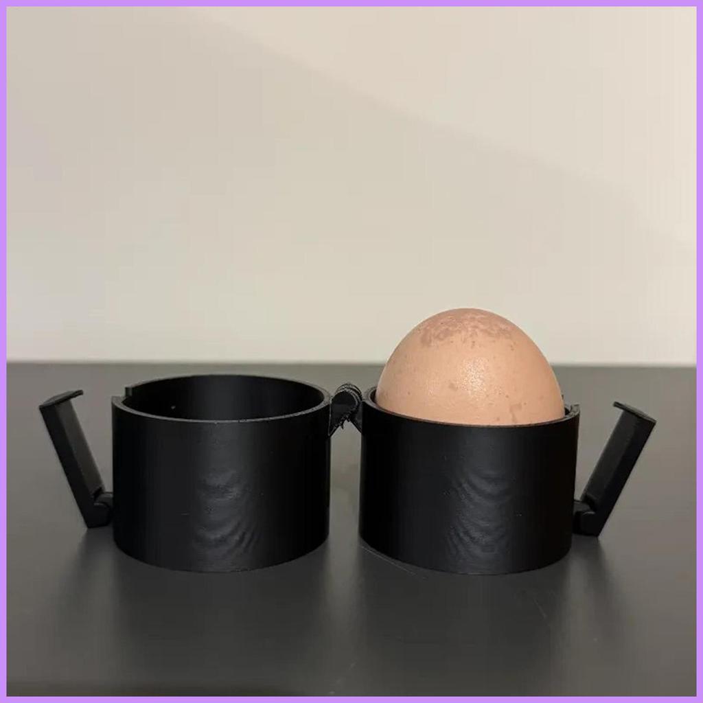 Egg Shell Opener คู่มือแบบพกพามือถือ Anti-Cut Egg Cracker เครื่องมือสําหรับห้องครัวบ้านทําอาหารอาหาร