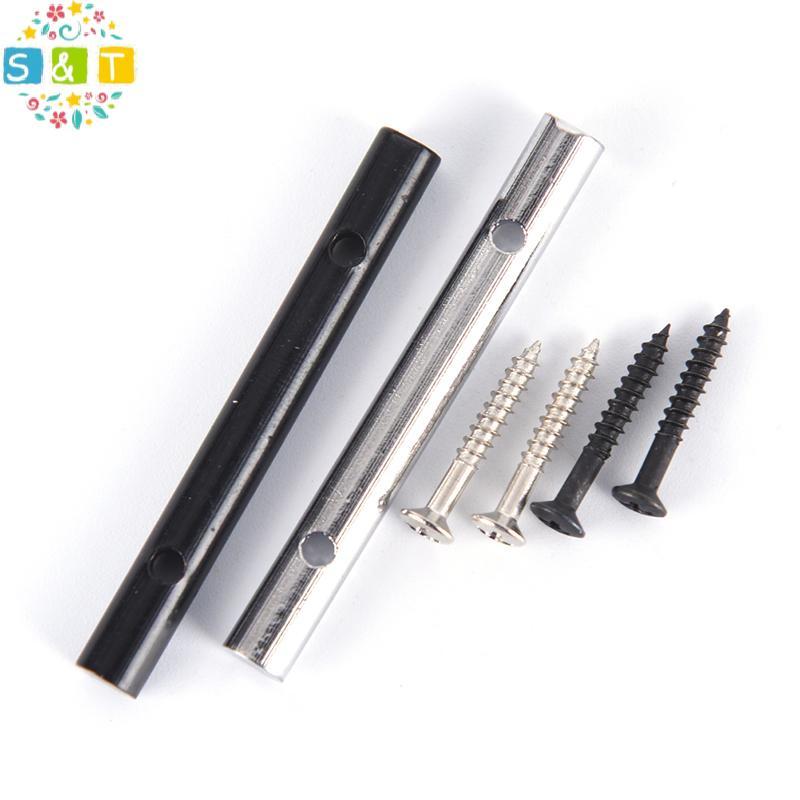 [S&T] Metal Electric Guitar String Retainer Bar พร้อมอุปกรณ์เสริมกีตาร์สกรู 2 ชิ้น {th}