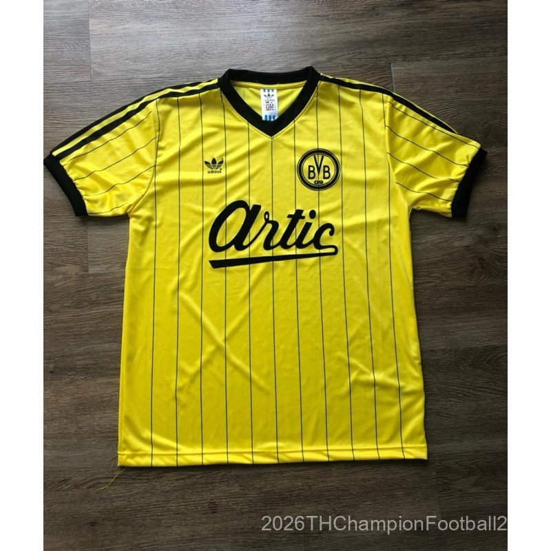 Retro SSS+BVB DortMund Casa Artic Retro Jersey 85/86/Vintage/ClassicBVB