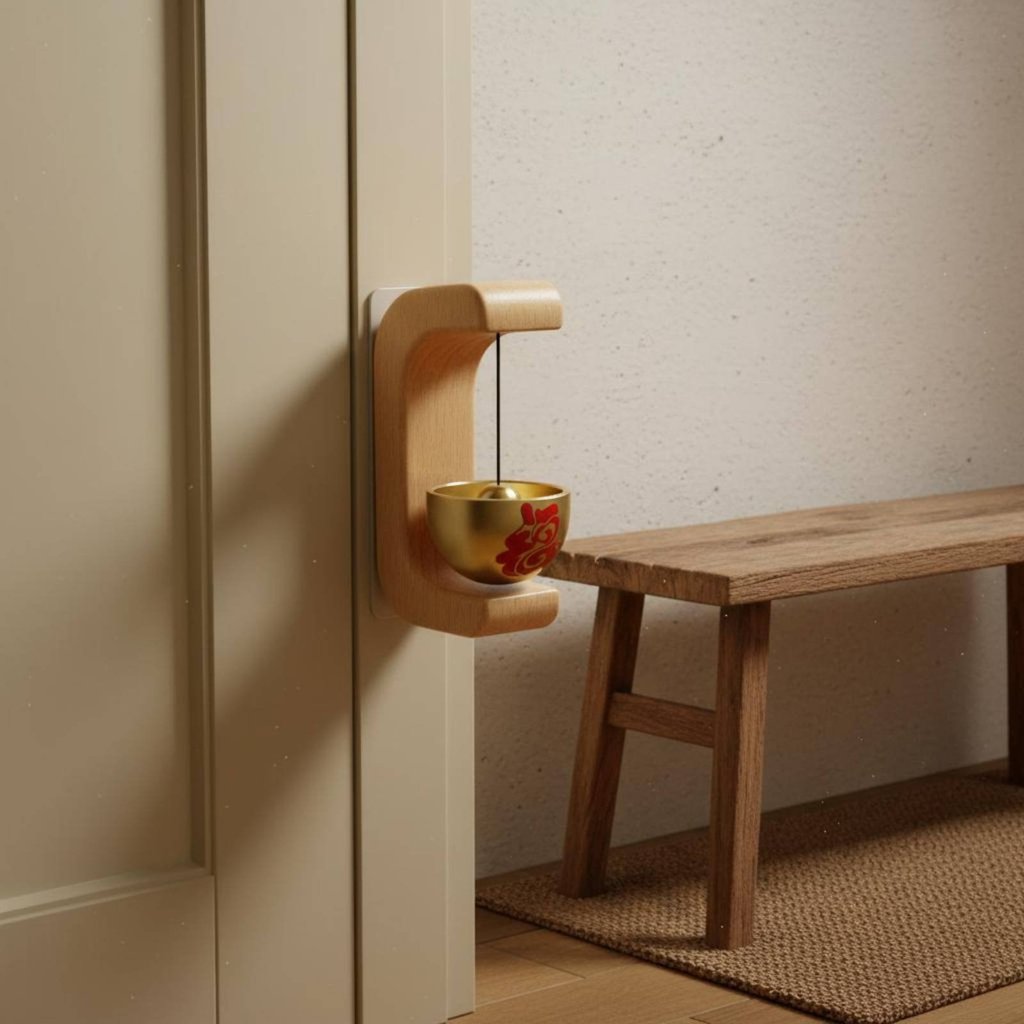 Clear Chime เสียงดูดประตู CHIME การออกแบบชนบท Fortuna ประตูเครื่องประดับสําหรับ Entryway