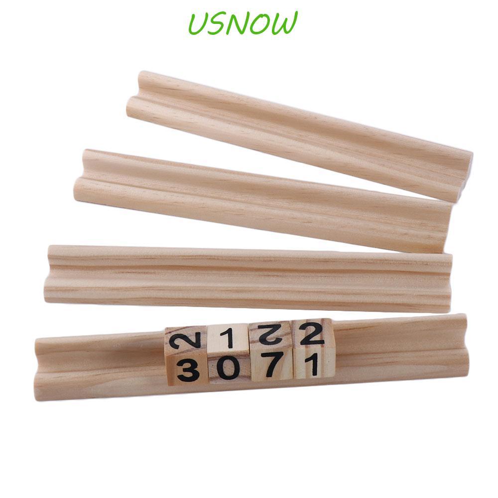 USNOW Domino Holders Professional Player สําหรับเด็ก Chickenfoot ผู้ใหญ่ Domino Games Domino Trays H
