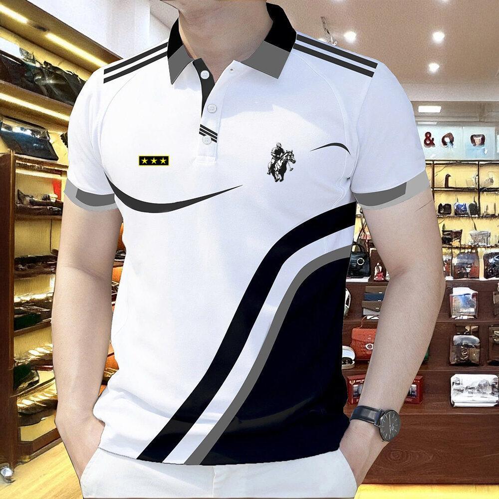 เสื้อโปโลผู้ชายกีฬา,เสื้อแฟชั่นลําลอง