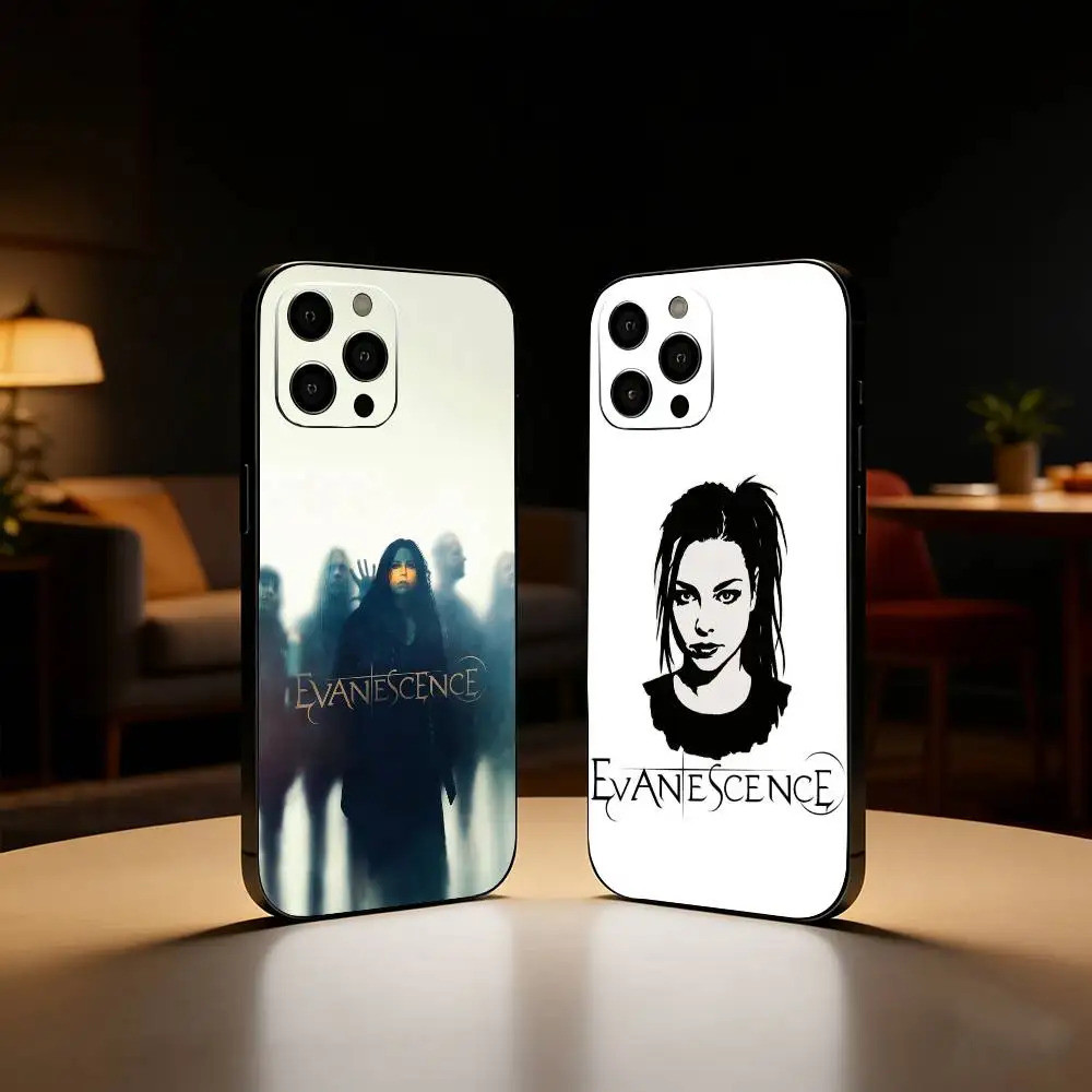 TP-1 E-Evanescence A-Amy Lee เคสโทรศัพท์สําหรับ iPhone17,16,15,14,13,12 Plus,Max ซิลิโคนนุ่มสีดําฝาค
