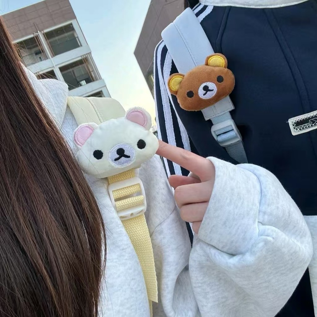 Plus ตุ๊กตาผ้ากํามะหยี่จี้ขนาดเล็ก Rilakkuma จี้ Velcro