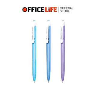 Quantum (ควอนตัม) ปากกาลูกลื่น รุ่น 007 Rocky ขนาด 0.7 mm. หมึกน้ำเงิน ( 1 ด้าม / คละสี )