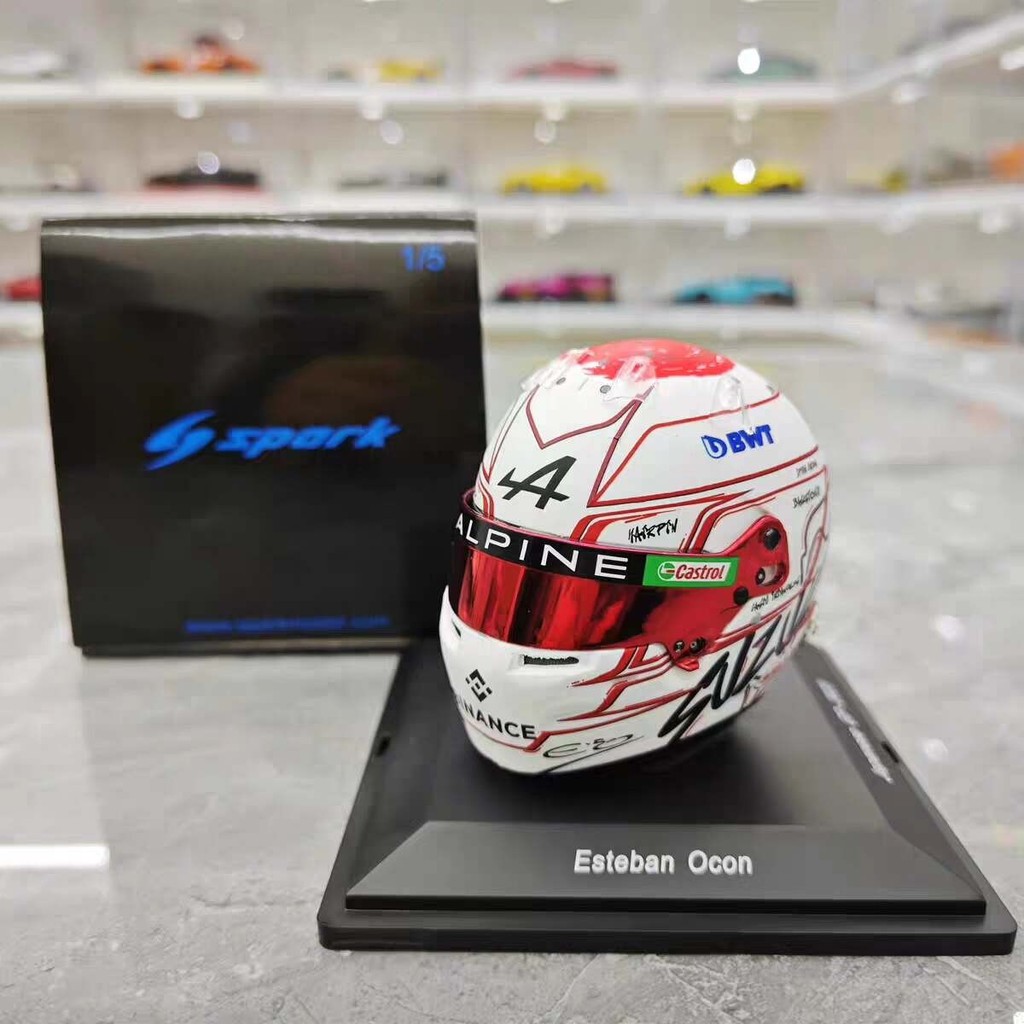 Spark 2023 Japan Station BTW Alps Fleet Racing F1 หมวกกันน็อค Okko รุ่น 1: 5 คอลเลกชัน
