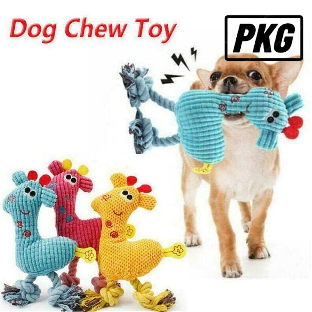 REPKG Puppy Toys Squeaking Plush ทําลายเสียงของเล่นสัตว์
