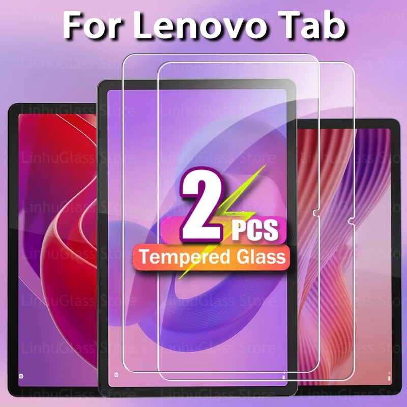 2 ชิ้นฟิล์มกระจกนิรภัยสําหรับ Lenovo โยคะ Tab P12 M11 M10 Plus K11 Gen 2 K10 Pro HD ป้องกันหน้าจอสํา