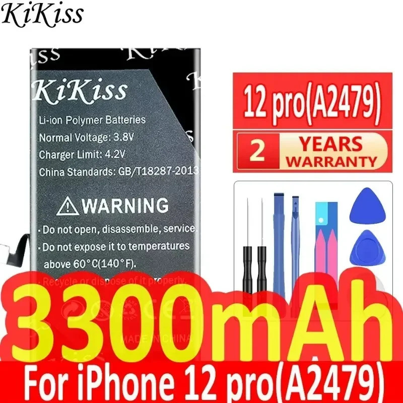 แบตเตอรี่โทรศัพท์มือถือสําหรับ Apple iPhone 12 Pro 12Pro A2479