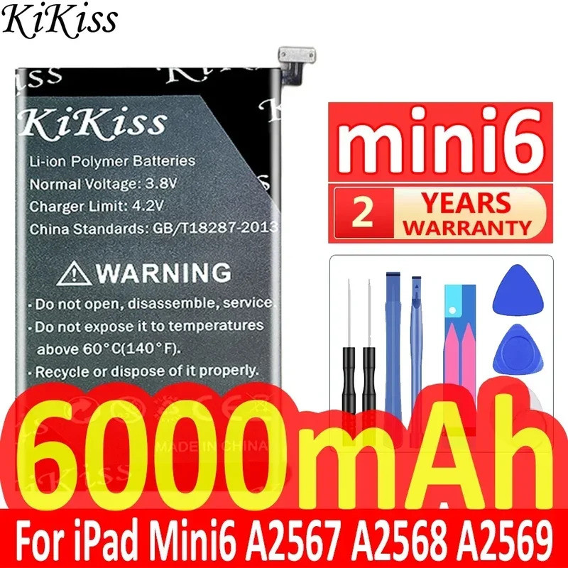 Mini6 แบตเตอรี่ Li-ion สําหรับ Apple iPad Mini 6 Mini6 A2567 A2568 A2569
