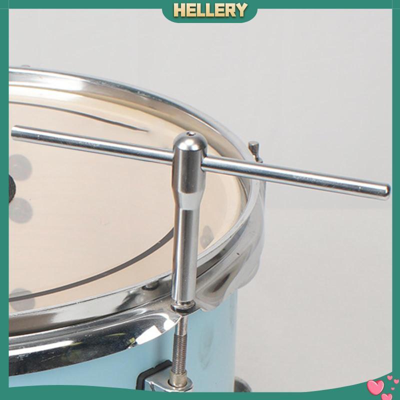 [HelleryTH] Steel Drum Key Heavy Torque T Shaped Tuner สําหรับชุดกลองเพอร์คัชชันอุปกรณ์เสริมกลองบ่วง