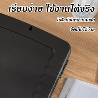 A4 Flip Flip เก็บจานคลิป ที่เก็บพลาสติกหนาขึ้นเขียนบอร์ดคลิป สำนักงานสัญญาเก็บเอกสารโฟลเดอร์เขียนแผ่น