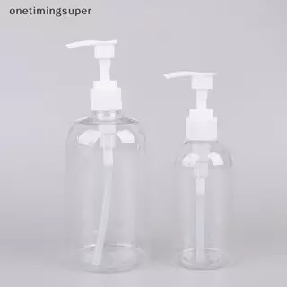Onetimingsuper 200-500ml ขวดปั๊มรีฟิลแบบพกพาสําหรับแชมพูโลชั่นตู้ทําสบู่ OTP