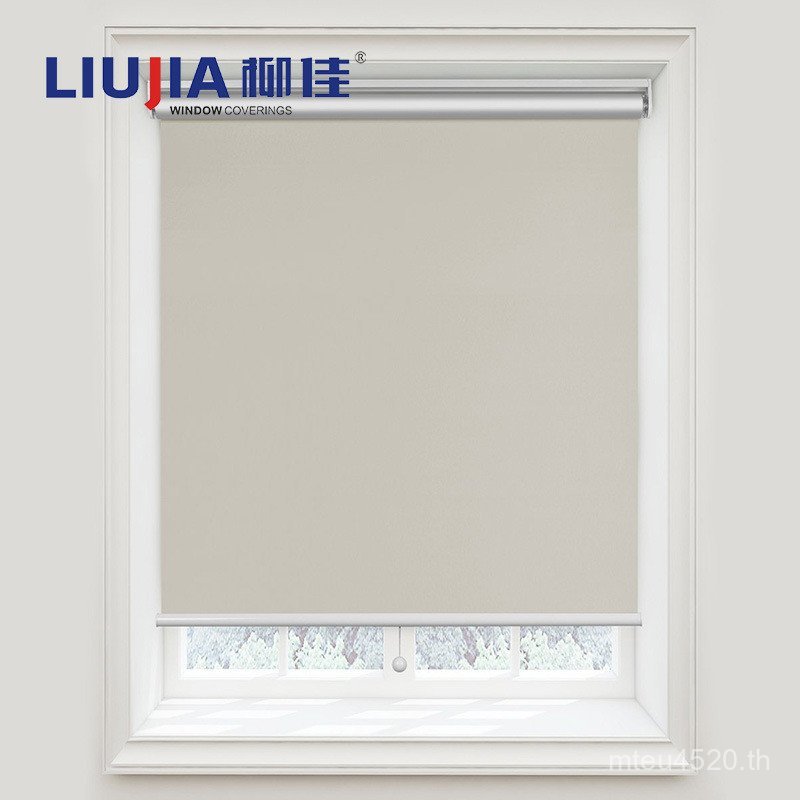 Wujia Drawstring Manufacturing ขายส่ง Willow Blackout Roller Blind Roller Blind Spring Perforated Ro
