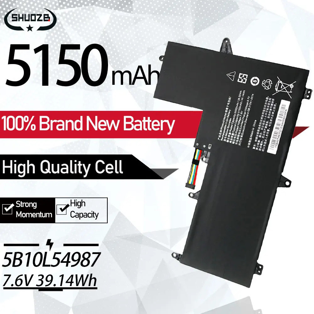 New 5B10L54987 Laptop Battery For Lenovo XiaoXin Air 12 Socrates 7.6V 38WH 5150mAh SHUOZB Free Tools