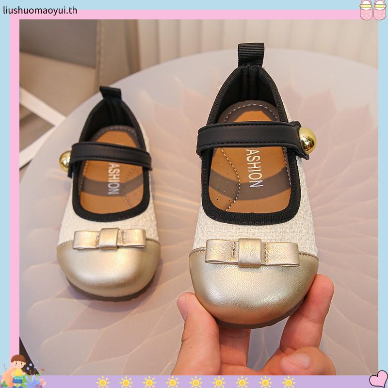 Vitage Style Baby Girl Doll Shoes Korean Lady Style Baby Girl Shoes Mixed in 2 สีสวยมาก B271