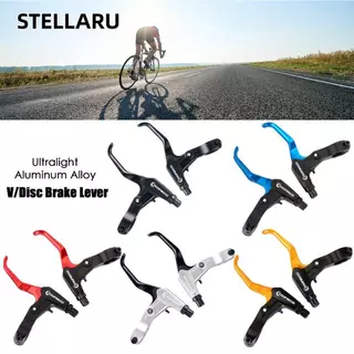 STELLARU จักรยานเบรค Levers 5 สีชุดดิสก์เบรก Ultralight MTB จักรยานเสือภูเขา