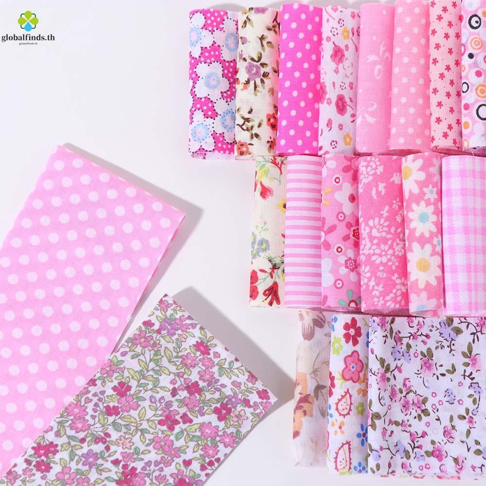 LFINDS 40PCS ผ้าฝ้ายดอกไม้,แถบควิลท์ Jelly Roll Patchwork ผ้า,อเนกประสงค์ Handmade 6.5 ซม.DIY วัสดุเย็บผ้าผ้า