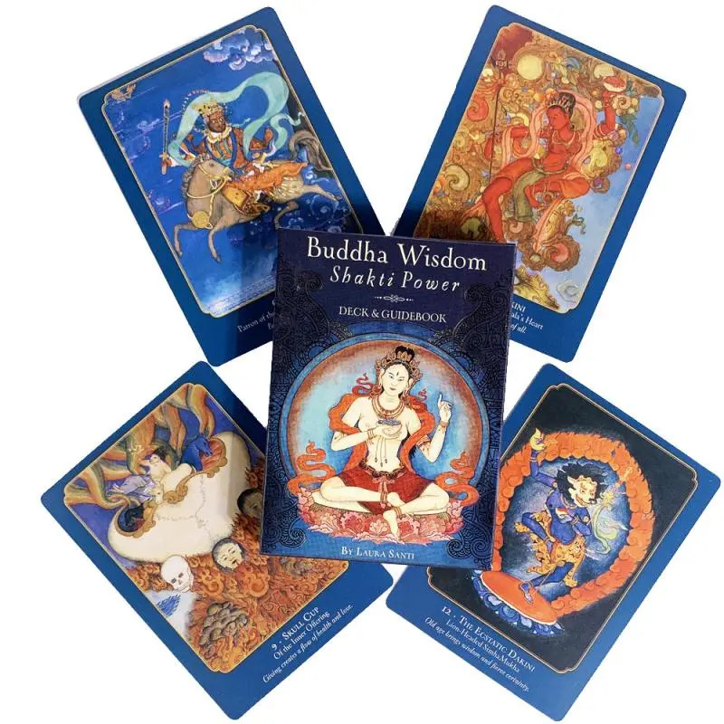ภาษาอังกฤษ Sakti Buddha Wisdom Buddha Wisdom, การ์ดพลัง Shakti