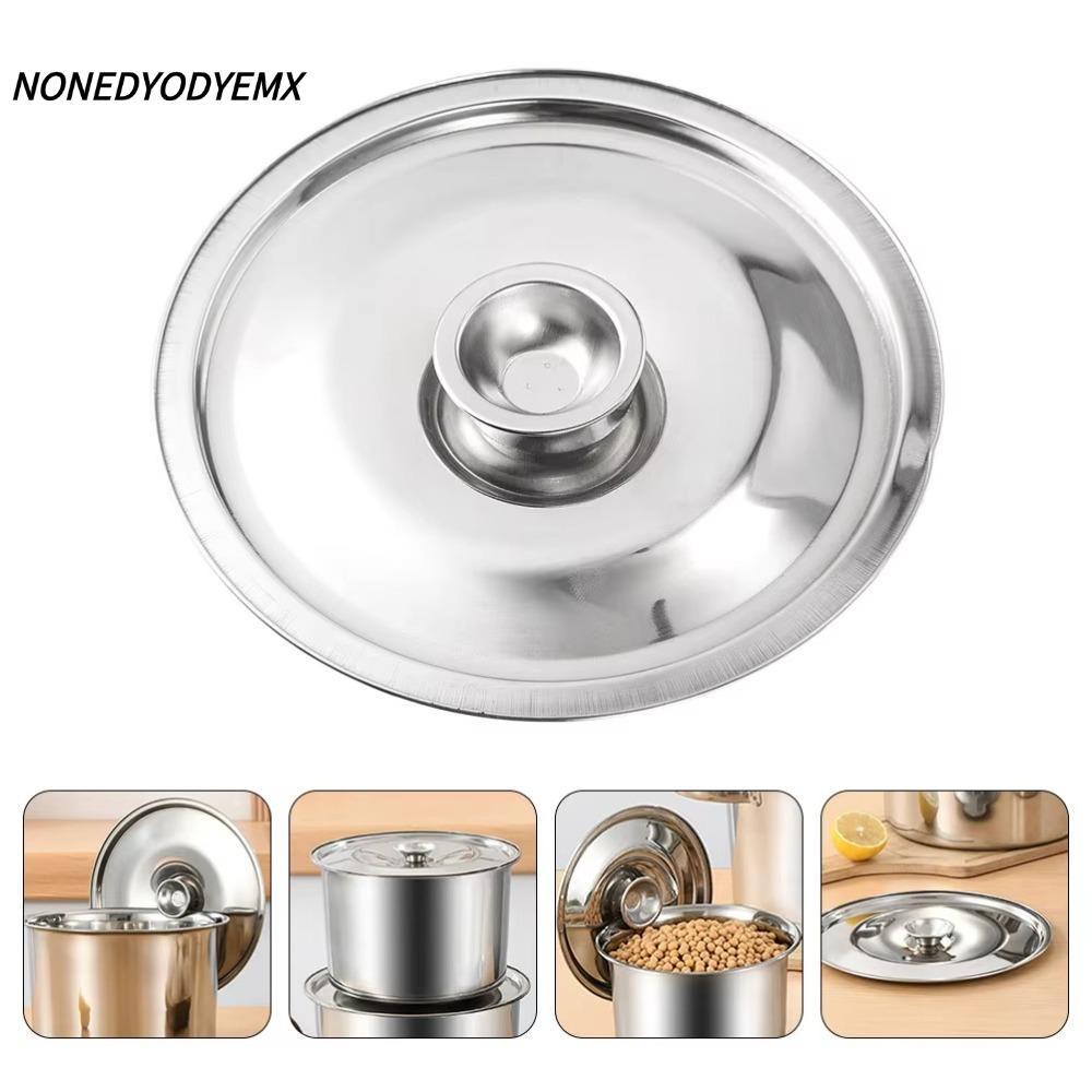 NONDYOMX รอบฝาหม้อ, สแตนเลส Universal ฝาปิดหม้อ, เปลี่ยน Thicken 10-24 ซม. Saucepan ฝาครอบอุปกรณ์ครัว