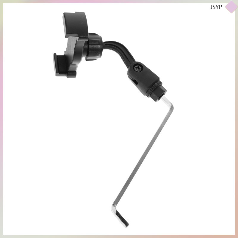 ไมโครโฟน Mini Small Holder Stand แซ็กโซโฟน Music Mount 18.00X8.00X4.00CM สีดํา junshaoyipin