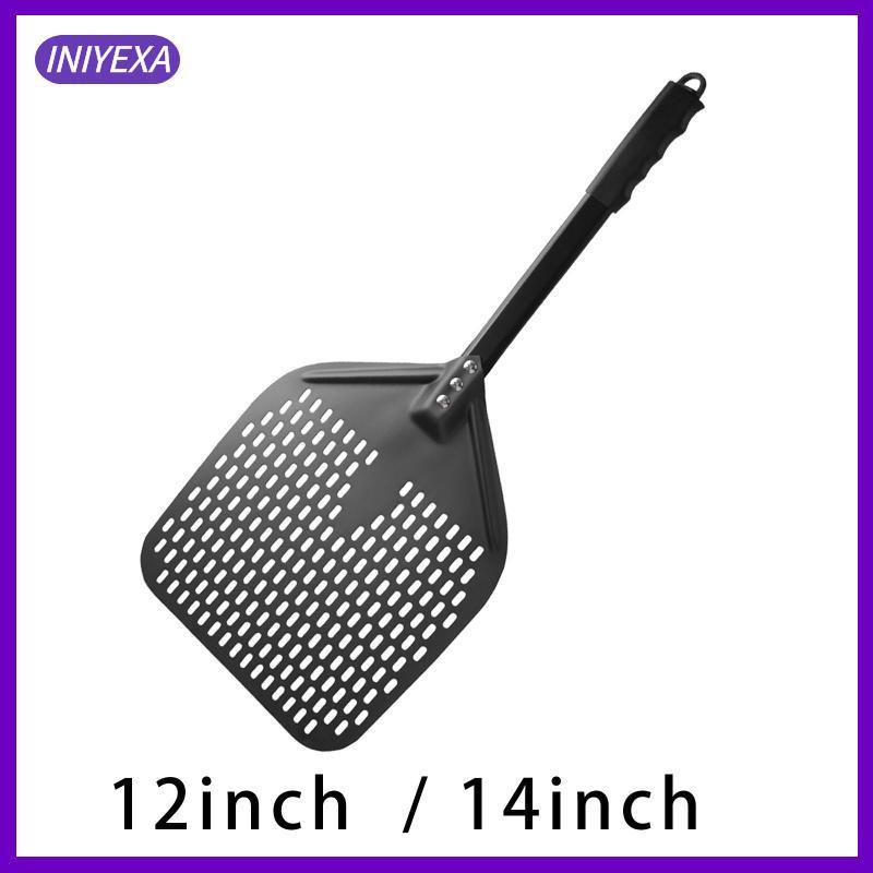 [Iniyexa] Metal Pizza Peel Pizza Turner ใช้งานง่ายเครื่องมือพิซซ่า Peel Paddle Baking Peel สําหรับเต