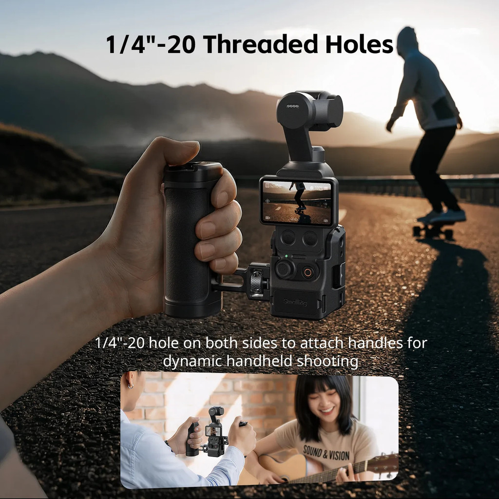 Smallrig DJI OSMO Pocket 4/Pocket 4P อุปกรณ์เสริม: รูปที่ 5