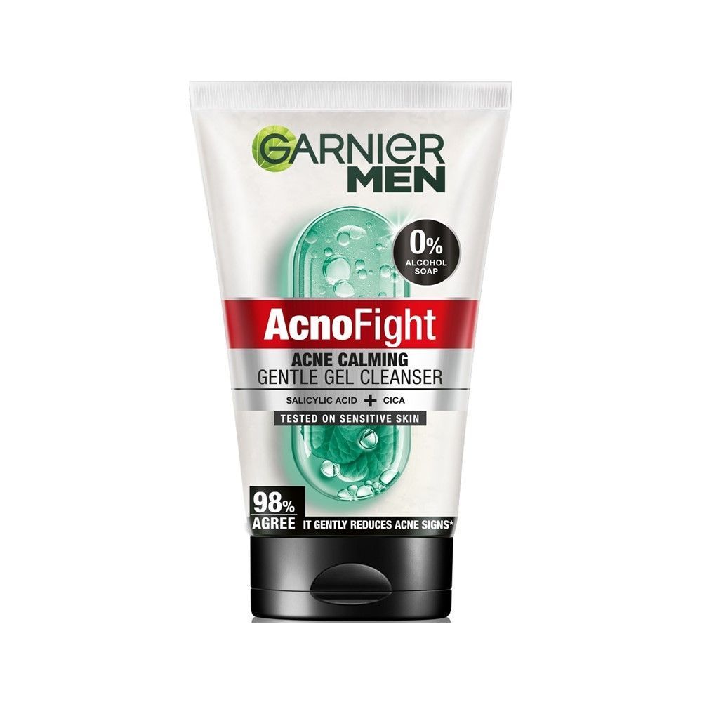 การ์นิเย่ เมน แอคโนไฟท์ คลีนเซอร์ 100 มล. GARNIER MEN ACNOFIGHT CLEANSER 100 ML