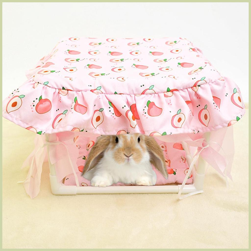 Gerbil House Hideaway ผ้าปูที่นอนระบายอากาศ Ferret Chinchilla Rest ในร่มสัตว์เล็ก Habitat สําหรับ Ge