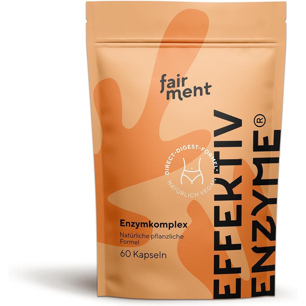 Fairment Premium Enzyme Complex ช่วยย่อยอาหาร 1 กล่อง 60 แคปซูล