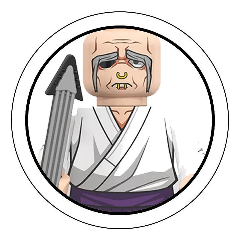 กล่องตาบอด WM6139 WM6140 WM6149 WM6201 Jujutsu Kaisen Building Blocks Mini Action Figure Itadori Yuj
