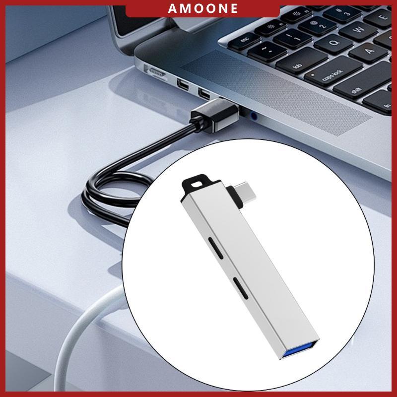 AMOONE Compactly Type C Hub Type C ถึง 2Type C และ USB Hub USB Splitter อะแดปเตอร์ USB C