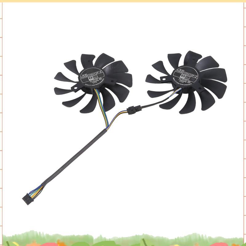 ใหม่ 1 คู่กราฟิกการ์ดพัดลม 85 มม.ha9010H12F-Z 4Pin Cooler พัดลมสําหรับ Gtx 1060 Oc 6G Gtx 960 P106-1