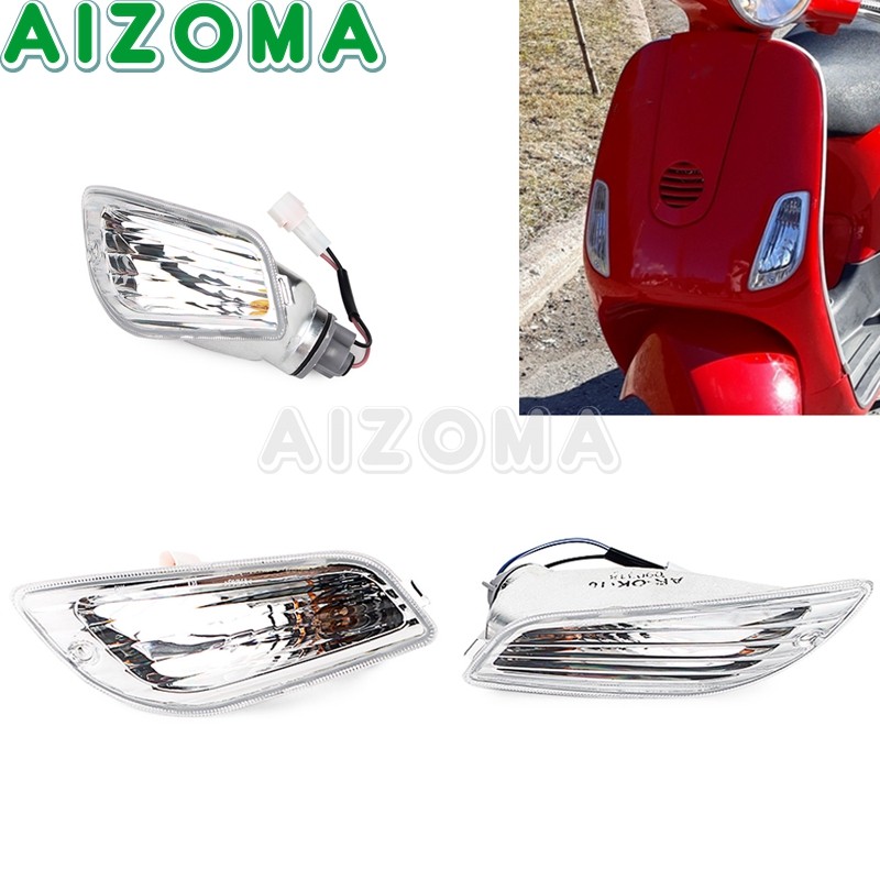 AL For LX50 LX125 LX150 ScoALer Front Turn Signal Light Indicator Blinker Lamp for LX LXV 50 125 150