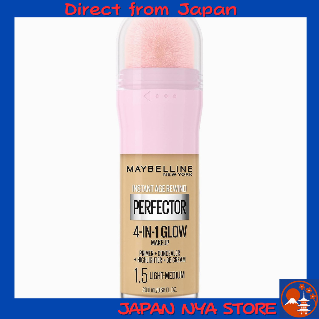 Maybelline Instant Age Rewind Instant Perfector Glow Makeup 4-in-1 เมคอัพที่รวม Primer (ไพรเมอร์), C