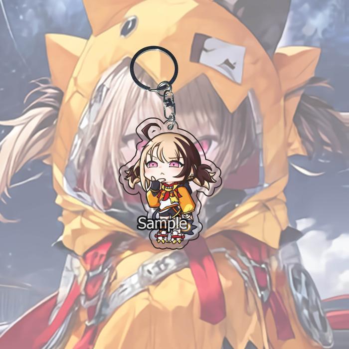 Gantungan Kunci Arknights Gigi Murin - พวงกุญแจ - Gantungan Hp - ของที่ระลึก -