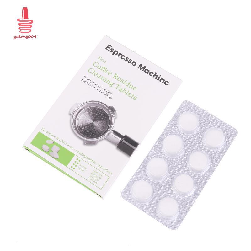 [trysingoin] แท็บเล็ตทําความสะอาด 8 ชิ้นสําหรับ Breville BES900 BES920 BES980 และสําหรับ Sage 880 87