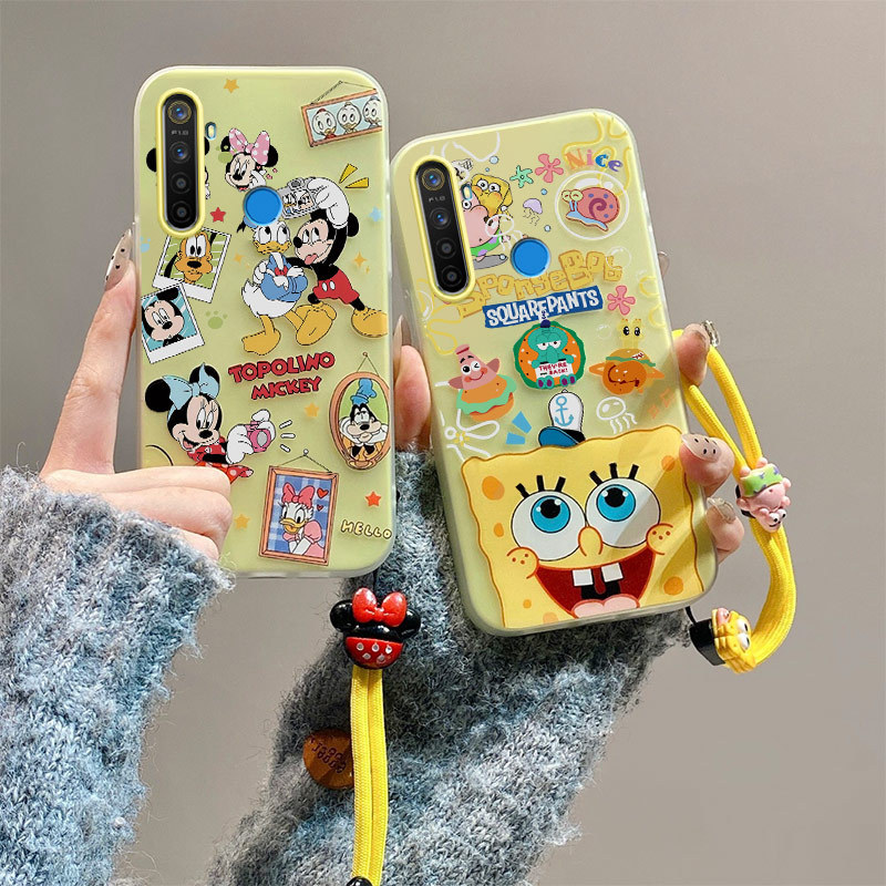 เคส Realme 5 เคส Realme 5i เคส Realme 6i เคส 2-in-1 PC hard frosted feel เคสโทรศัพท์ TY-GDKS