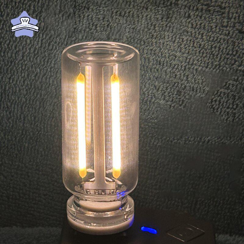 [estereryfor] Retro USB LED Filament Touch Dimming Bulb 5V Retro LED Edison Bulb Night Light Camping
