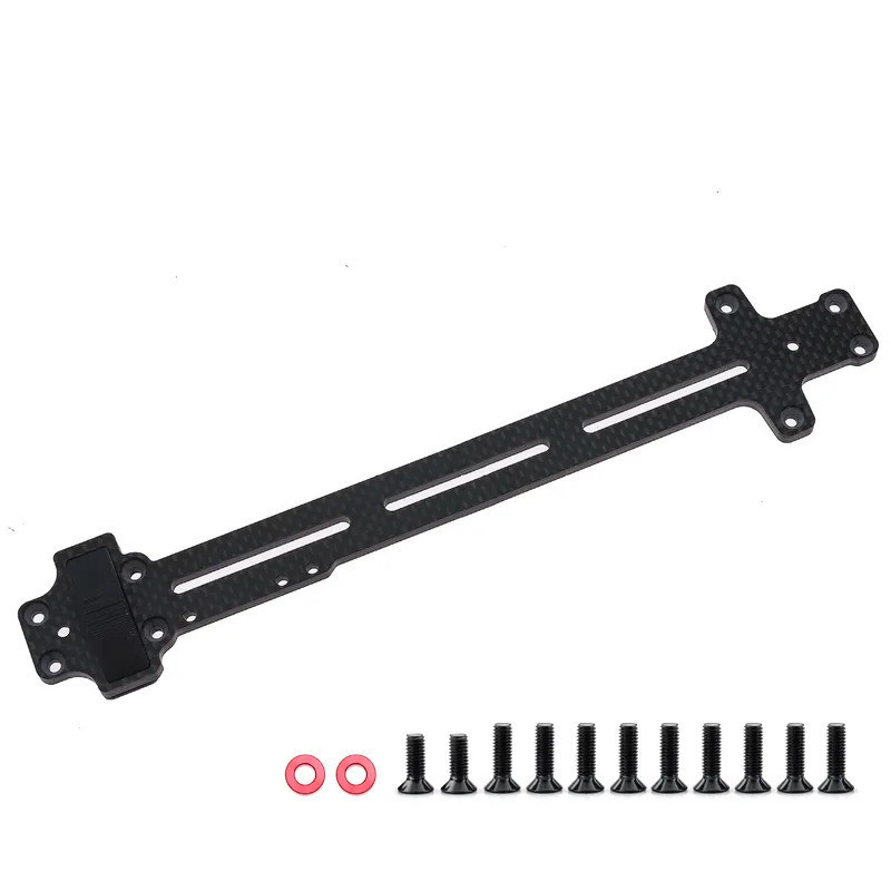 คาร์บอนไฟเบอร์ที่สองแผ่นสําหรับ LC Racing PTG-2 PTG2 1/10 RC รถอะไหล่อัพเกรดอุปกรณ์เสริม