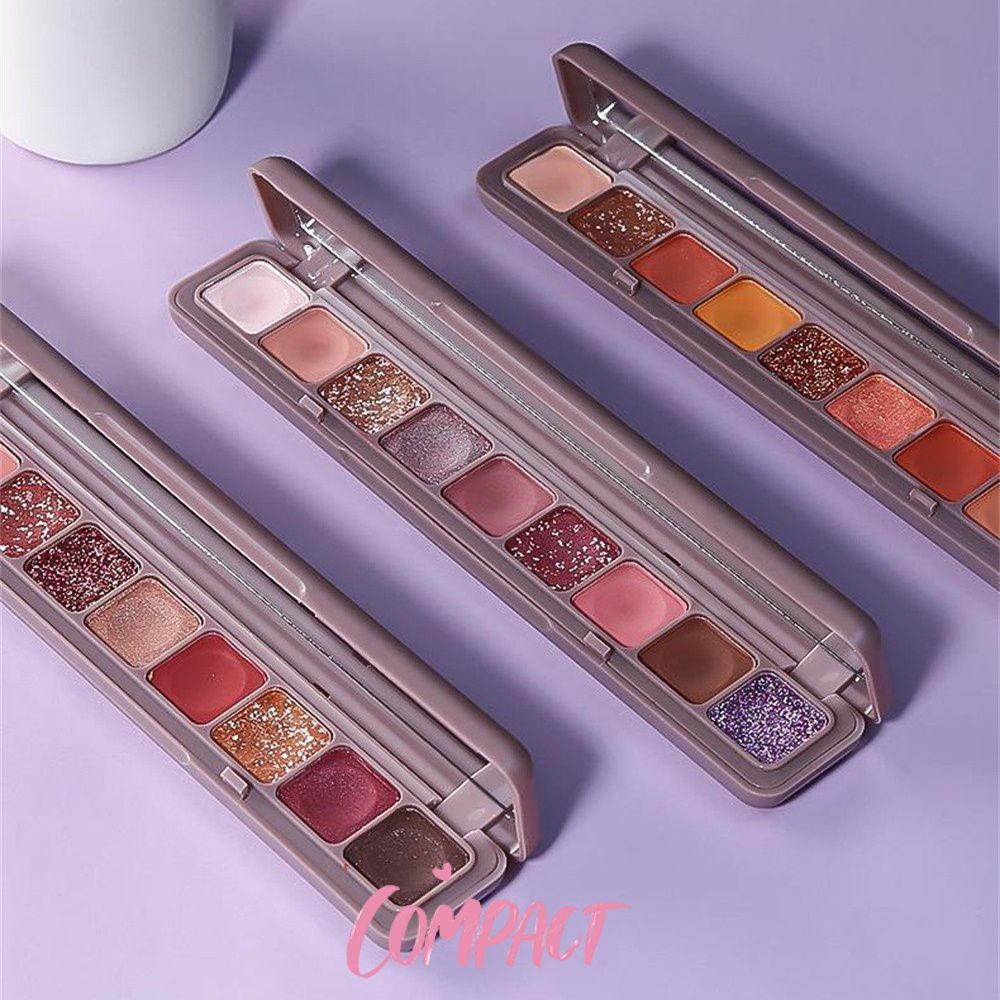 อายแชโดว์ Fine Silty No Flying Powder No Makeup Delicate Eye Shadow Plate Smooth Long-Lasting Eye Sh