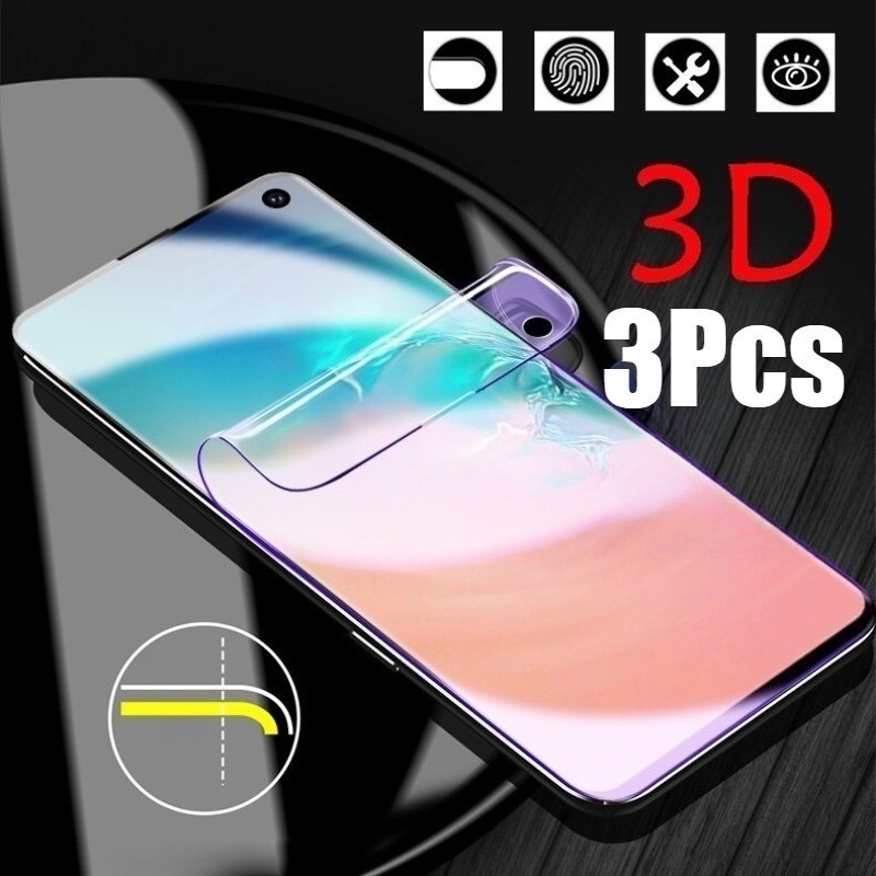 3 ชิ้น Anti scratch Matte Soft Hydrogel ฟิล์มสําหรับ vivo NEX G1 G2 3 A U10 U20 X Y89 Y91 Z1 Z3 Z5x 