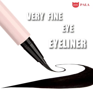 PALA อายไลเนอร์ VERY FINE EYE EYELINER หัวพู่กัน เส้นคมชัด ติดทน กันน้ำ 0.5 ml / 0.01 FL OZ แบรนด์ไทย มีอ.ย.