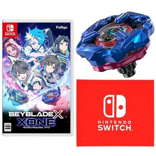 Beyblade X XONE (Beyblade X Zone) - Switch Bundle with Exclusive "Shinobi Knife 4-60LF Metal Coat: B