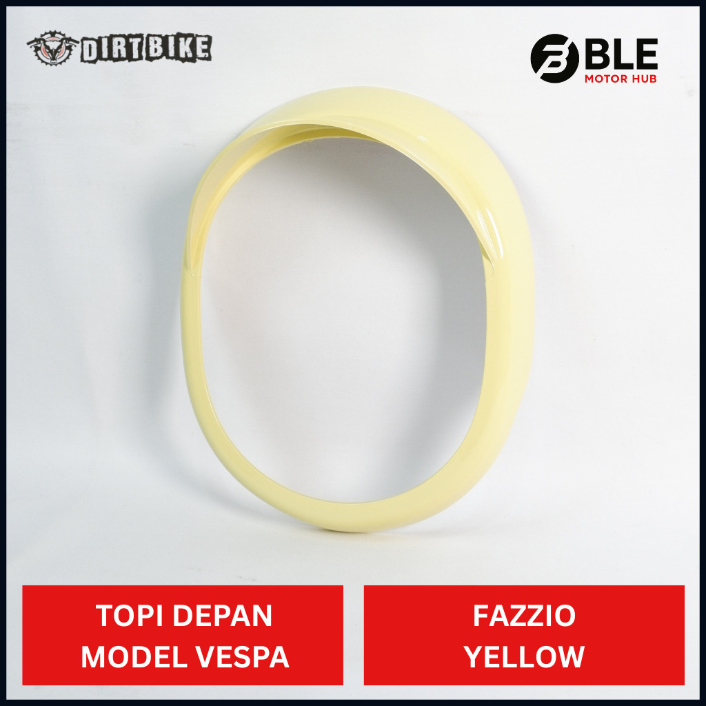 Dirtbike Visor Lamp Fazzio Yellow Vespa รุ่น | BLE มอเตอร์ฮับ