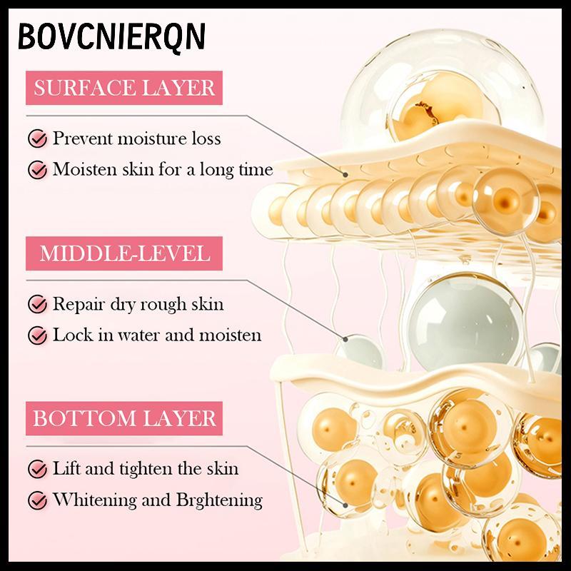 Tn DOLANJN ครีมคอลลาเจนแคปซูลสีชมพูเหมาะสําหรับทุกสภาพผิว Moisturizing Firming Night Care 70g ครีมบํ