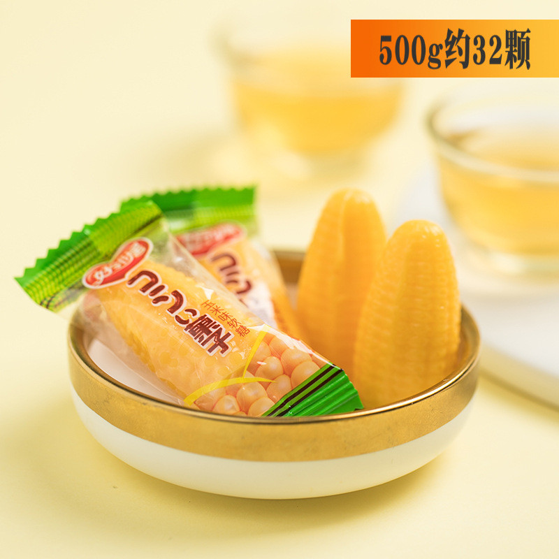 2026 สินค้าใหม่ Good Neighbor Corn Gummy 500g Corn Candy Wedding Candy Snacks QQ Candy Festive Candy